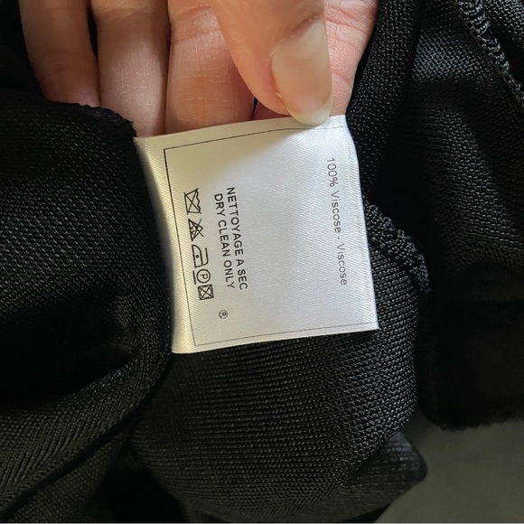 John Galliano Silk brocade black bias cut slip dress - Picture 15 of 16